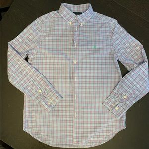 Boys Ralph Lauren long sleeve polo shirt